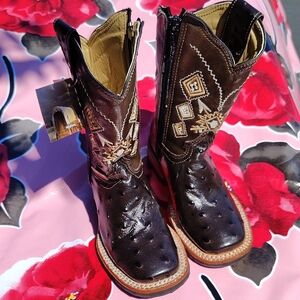 Brown Western Cowboy Boots